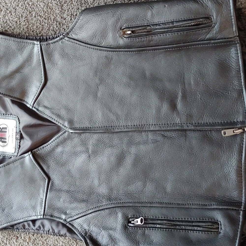 River Road Leather Vest